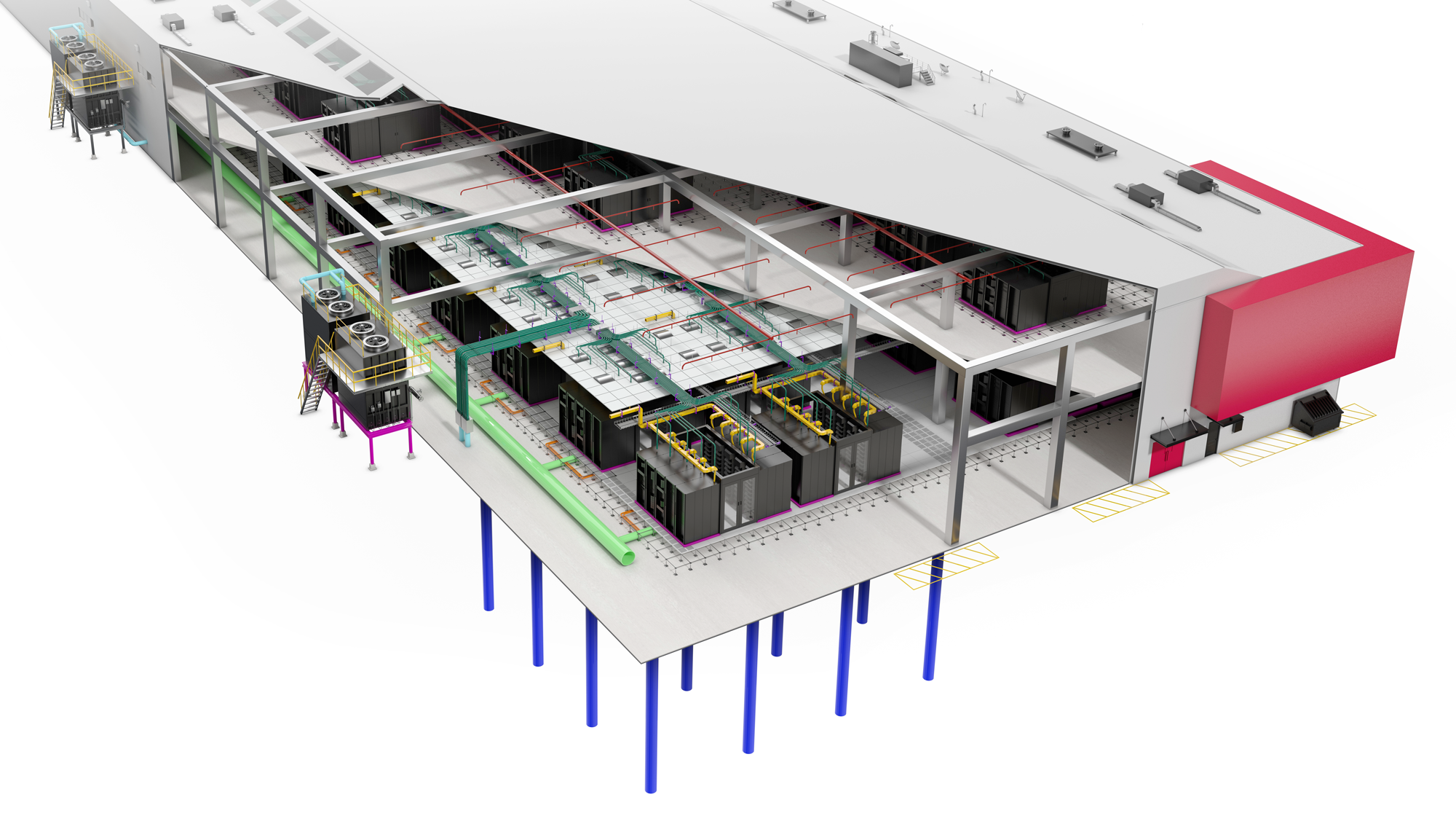 Zekelman Data Center – Full View
