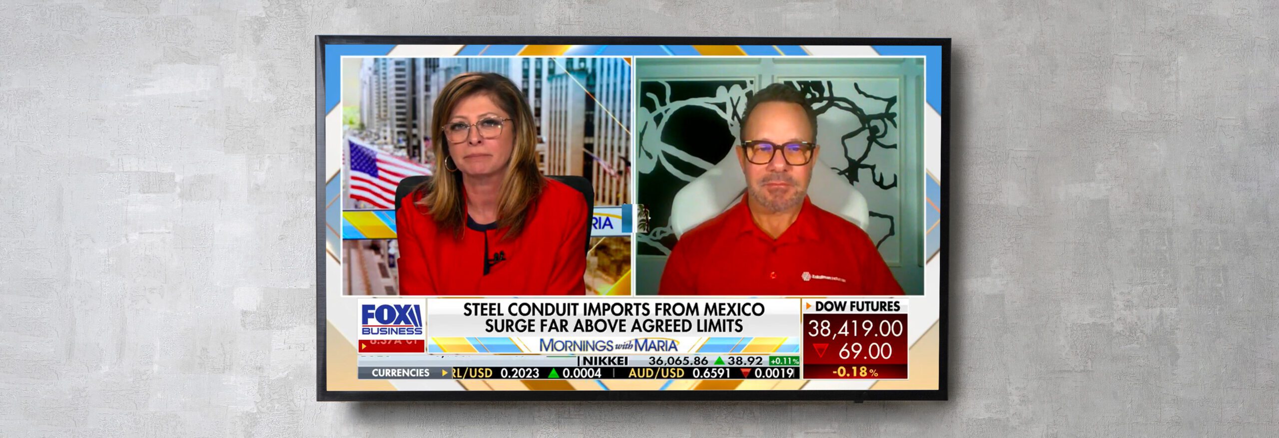 Barry Zekelman Discusses Import Surge on Fox Business